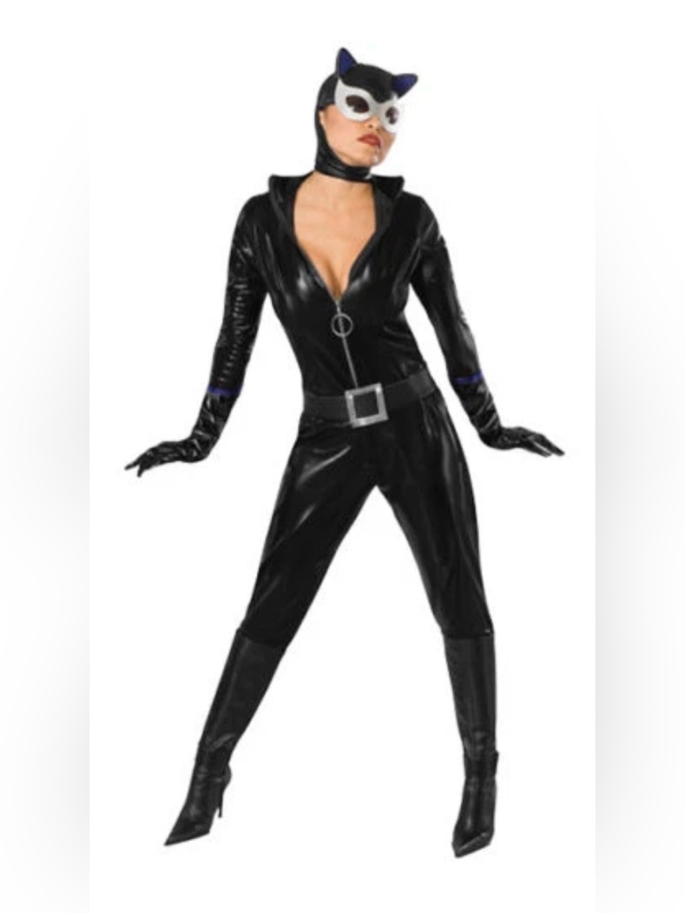 Secret Wishes Catwoman Costume Cosplay in size S